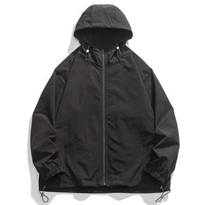 Veste coupe-vent personnalisée noire Softshell coupe-vent - Product Image 4