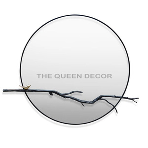 กระจกติดผนังดีไซน์เนอร์งานแฮนด์เมดทันสมัยสำหรับแขวนผนังศิลปะห้องนั่งเล่นห้องนอนทางเข้าบรรยากาศไลฟ์สไตล์ - Product Image 5