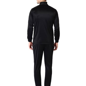 Mode Nouveau Design Pour Hommes Conception Personnalisée Noir Survêtement 100% Coton Fait Hommes Porter Noir Survêtement - Product Image 3