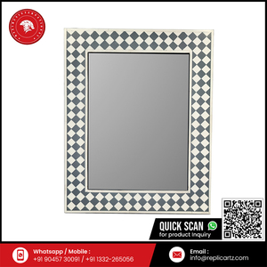 Luxury Large Antique Decorative <b>Wall</b> <b>Mirror</b> | Vintage French Style Living Room Decor | Premium Handcrafted Home Accent <b>Mirror</b> - Product Image 5