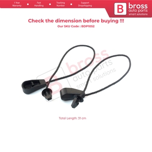 BDP1052 2 Piezas Correa de Retención para Estante Trasero 7701062123 para Megane Clio Laguna HB - Product Image 6