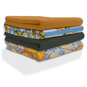 Fabricante de toallas de cocina de color sólido de secado rápido de India - Product Image 1