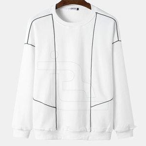 Sweat-shirt uni et ample de meilleure qualité pour hommes, nouveau design unisexe prix de gros sweatshirts à capuche - Product Image 1