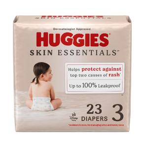 Pañales para Bebé Huggies Skin Essentials de Alta Calidad, Todos los Tamaños Disponibles, Cuidado Suave y Delicado para la Piel del Bebé, Día y Noche - Product Image 6