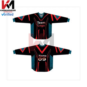 Maillot de sport personnalisé en polyester et coton, léger, rétro, respirant, de haute qualité, pour équipe - Product Image 3