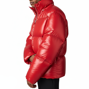 Premium <b>Men's</b> Hooded Casual <b>Winter</b> <b>Jacket</b> Weatherproof Quilted Design Puffer Secure Zip Front Luxury Insulated Quick Dry - Product Image 6