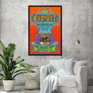 Póster de Woodstock de la granja de Max Yasgur para decoración de pared - Product Image 3