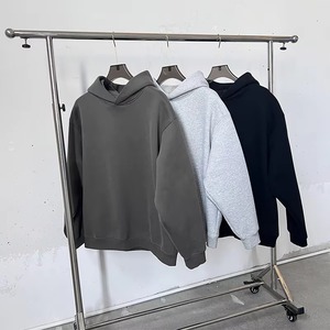 Sudadera con capucha holgada personalizada de algodón de 330 GSM, sudadera con gráfico de sublimación térmica de calavera con logotipo - Product Image 1