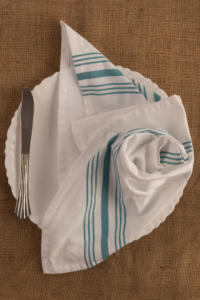 100% Cotton Bistro Napkin-Quick-Dry Sustainable Olive Green Woven for Home Use - Product Image 2