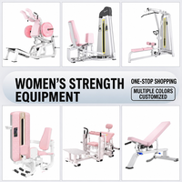 Machine de musculation à câble pour tirage vertical et curl assis en acier pour la remise en forme à domicile