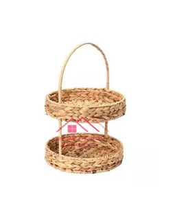 Accesorios de decoración de mesa Bandejas de almacenamiento para frutas Accesorios de cocina Vajilla Venta caliente Bandeja tejida Bandeja de té Nórdica - Product Image 1