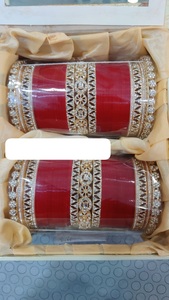 Venta de exportación Conjunto completo de Chura de boda con accesorios a juego para novias Aspecto de Ceremonia de boda disponible al mejor precio - Product Image 3