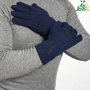 ถุงมือผ้าฝ้ายอะคริลิคสำหรับผู้ชายถุงมือถักแบบนุ่มพิเศษสำหรับฤดูหนาวกลางแจ้งสี่ฤดู - Product Image 2