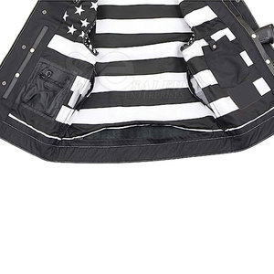 Produit portable Gilet en cuir pour hommes Gilet en cuir professionnel confortable en cuir épais - Product Image 3