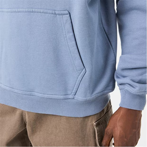 เสื้อมีฮู้ดแขนยาวแบบสวมหัวสำหรับเล่นกีฬาผ้าฝ้ายระบายอากาศทันสมัยโอเวอร์ไซส์ - Product Image 3