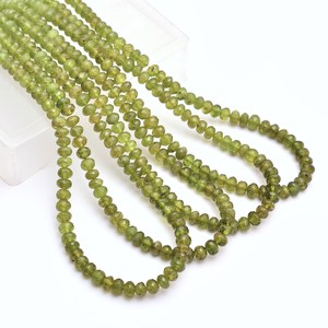 Cuentas Redondas Facetadas de Vesuvianita de 5mm-6mm, Piedras Preciosas Naturales Multicolores, Cuentas Sueltas de Vesuvianita Semipreciosa para la Fabricación de Joyas - Product Image 3