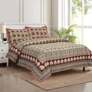 Wholesale Bedsheets 100% Cotton <b>Bed</b> <b>Sheet</b> Cotton Double <b>King</b> <b>Size</b> <b>Bed</b> <b>Sheets</b> Bedsheets with 2 Pillow Covers With Zipper Closure - Product Image 1