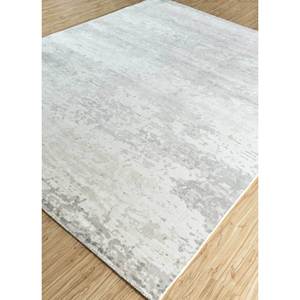 Tapis sur mesure en laine et viscose tissés à la main Sile Ivory, motif abstrait classique, peluche 10 mm pour la maison, le salon, le couloir PHWV-91 - Product Image 2