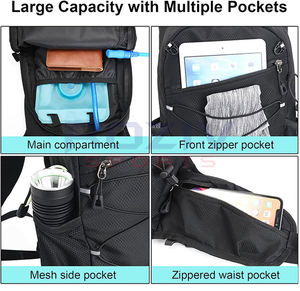 Mochila de Ciclismo Profesional, Resistente al Agua, Material de Alta Calidad, Capacidad de 25L, Correa Ajustable, Opciones Personalizables - Product Image 3