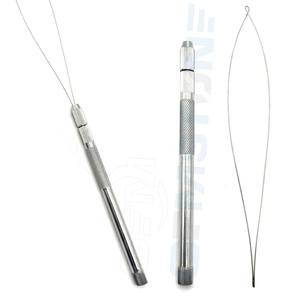 Hair Extension Loop <b>Tool</b> for Micro Beads & Nano Rings – Stainless Steel Pulling Needle <b>Hook</b> for Hair Extensions Installation - Product Image 5