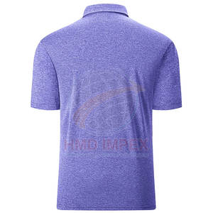 Camisetas Casuales para Hombre de Algodón 100% de Alta Calidad Hechas en Pakistán, Antiarrugas, con Logotipo Personalizado, Diseño de Patrón Sólido, HMD IMPEX Regular - Product Image 3