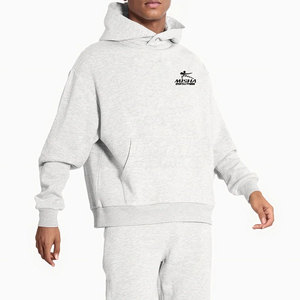 Por encargo transpirable diseño personalizado Pull Up sudaderas con capucha de gran tamaño de los hombres de moda sudaderas con capucha de gran tamaño - Product Image 2