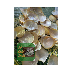 Disco de fregona blanco hecho a mano de alta calidad al por mayor tallado recursos naturales de playas para decoración del hogar o regalos - Product Image 3