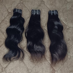 Extensiones de Cabello de Templo del Sur de la India, Cabello de un Solo Donante, Extensiones de Cabello sin Procesar de Larga Duración - Product Image 4
