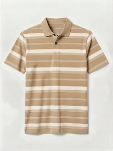 Polo de Manga Corta para Hombre, Corte Regular, con Logotipo y Diseño Personalizados, Tejido de Punto, Alta Calidad, Transpirable y Ligero - Product Image 3