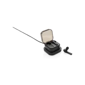 Auricolari TWS con Design XD Personalizzato e Custodia di Ricarica in Plastica, Gadget USB Promozionali Portatili - Product Image 1