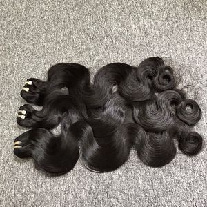 Venta al por mayor 100% de pelo virgen de alta calidad de la trama de la onda del cuerpo de gran stock teñido vietnamita Raw cabello humano Genius trama - Product Image 6