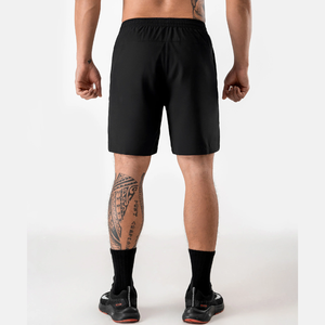 Bermuda en spandex à séchage rapide pour homme avec poches cachées tissées de style sportif à taille élastique-Service OEM disponible - Product Image 3