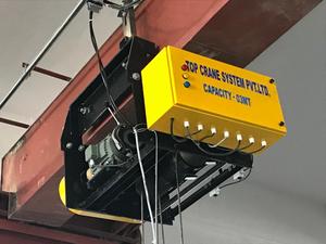 Polipasto Eléctrico de Acero de 3 MT, Resistente y de Alta Resistencia, con Carro, para Uso Industrial en Fábrica - Product Image 5