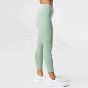 Leggings de Mujer Estilo Nuevo Hechos a Medida, Leggings de Mujer de Color Sólido, Leggings de Yoga para Mujer con Cintura Elástica - Product Image 2