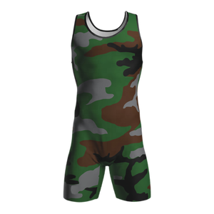 Breathable Wrestling <b>Singlet</b> for Men Lightweight Sportswear Compression Fit with Quick Dry Fabric for Gym Training - Product Image 2