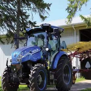 New-Holland 3630 TX Special Edition Farm Dozer Tracteur à vendre Tracteur à roues de 80 ch avec moteur et boîte de vitesses assez utilisé - Product Image 3