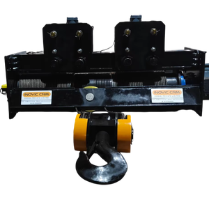 FLP 20 TON Factory-Furnished New 20 Ton Overhead Crane with Traveling Electric Hoist Wire Rope Steel for Hotels - Product Image 1