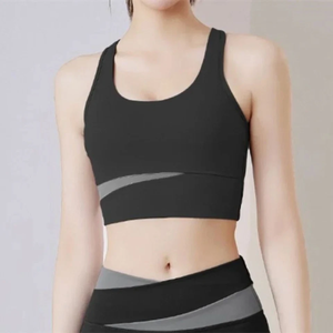 เซ็ตกางเกงเล่นโยคะสำหรับผู้หญิงชุดชั้นในกีฬาสปอร์ตบราเซ็กซี่ - Product Image 4