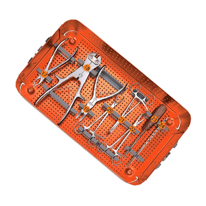 Kit d'instruments chirurgicaux orthopédiques en acier inoxydable ODM pour chirurgie spinale, outils manuels de laminectomie, certifié CE - Product Image 5