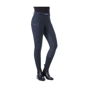 Nouvelle culotte d'équitation personnalisée vêtements équestres vêtements de sport pantalons collants vente en gros culotte d'équitation antidérapante en silicone - Product Image 2