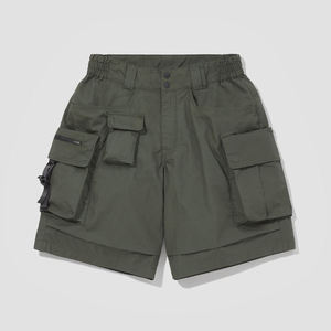 Pantalones Cortos Deportivos de Invierno para Hombre, 100% Algodón, Estampado, Transpirables, de Lona, Elásticos, de Cintura Media, de Secado Rápido, Antiarrugas, con Múltiples Bolsillos - Product Image 1