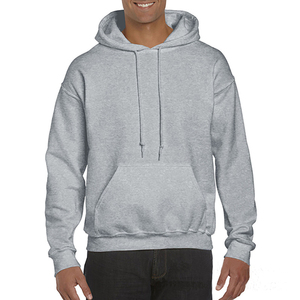 100% coton uni DTG impression hommes sweat à capuche haute qualité bricolage personnalisé 3D bouffée impression logo pull taille USA - Product Image 5