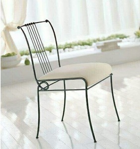 Chaise dépliante en fer Offre Spéciale avec design sculpté pour salon jardin patio et chaise décorative extérieure - Product Image 5