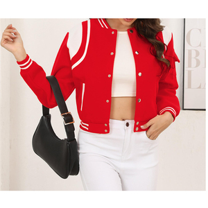 Vestes universitaires légères personnalisées pour femmes 2025 en tissu toile de haute qualité du Pakistan - Product Image 4