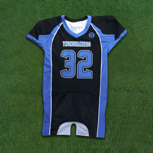 Camiseta de fútbol americano de corte trasero delantero clásico sublimado de calidad superior para escuela, universidades y ligas camiseta de fútbol personalizada - Product Image 6