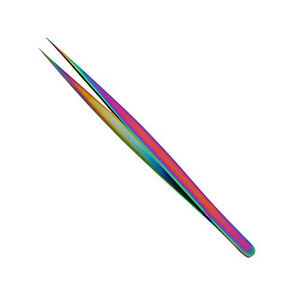 Pince à épiler antistatique en acier inoxydable Outil d'extension de cils super dur Pince à épiler de meilleure qualité - Product Image 2