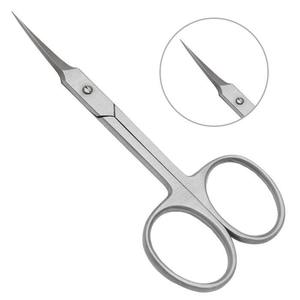 Ciseaux à cuticules en acier inoxydable, dernière nouveauté, lame droite pour droitiers, outil de beauté, vente en gros, Pakistan - Product Image 2