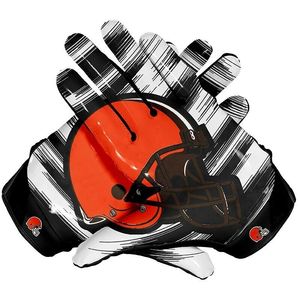 Guantes de receptor de fútbol americano profesional de alta calidad personalizados protección completa de Palma empuñaduras de mano de secado rápido transpirable - Product Image 4