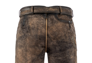 Custom Men's Bavarian Lederhosen Venta al por mayor de cuero genuino alemán Lederhosen para hombres - Product Image 5