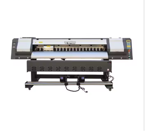 La última impresora y cortadora solvente Popular máquina trazadora de ancho de impresión de 1,9 m - Product Image 1